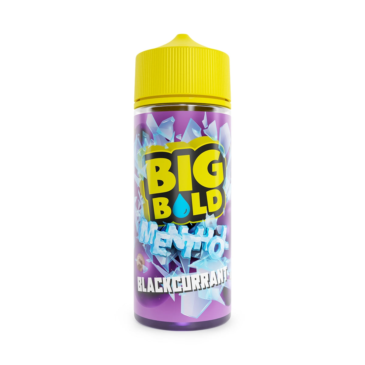 Big Bold Shortfill E-Liquids | 100ml | 0mg / ZERO Nicotine | Menthol Range | BLACKCURRANT - IFANCYONE WHOLESALE