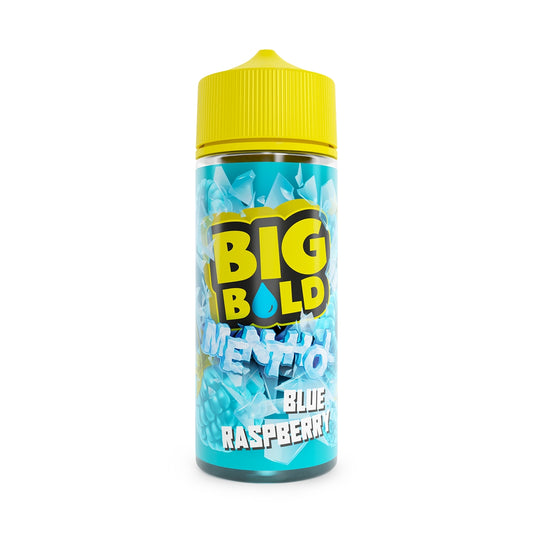 Big Bold Shortfill E-Liquids | 100ml | 0mg / ZERO Nicotine | Menthol Range | BLUE RASPBERRY - IFANCYONE WHOLESALE