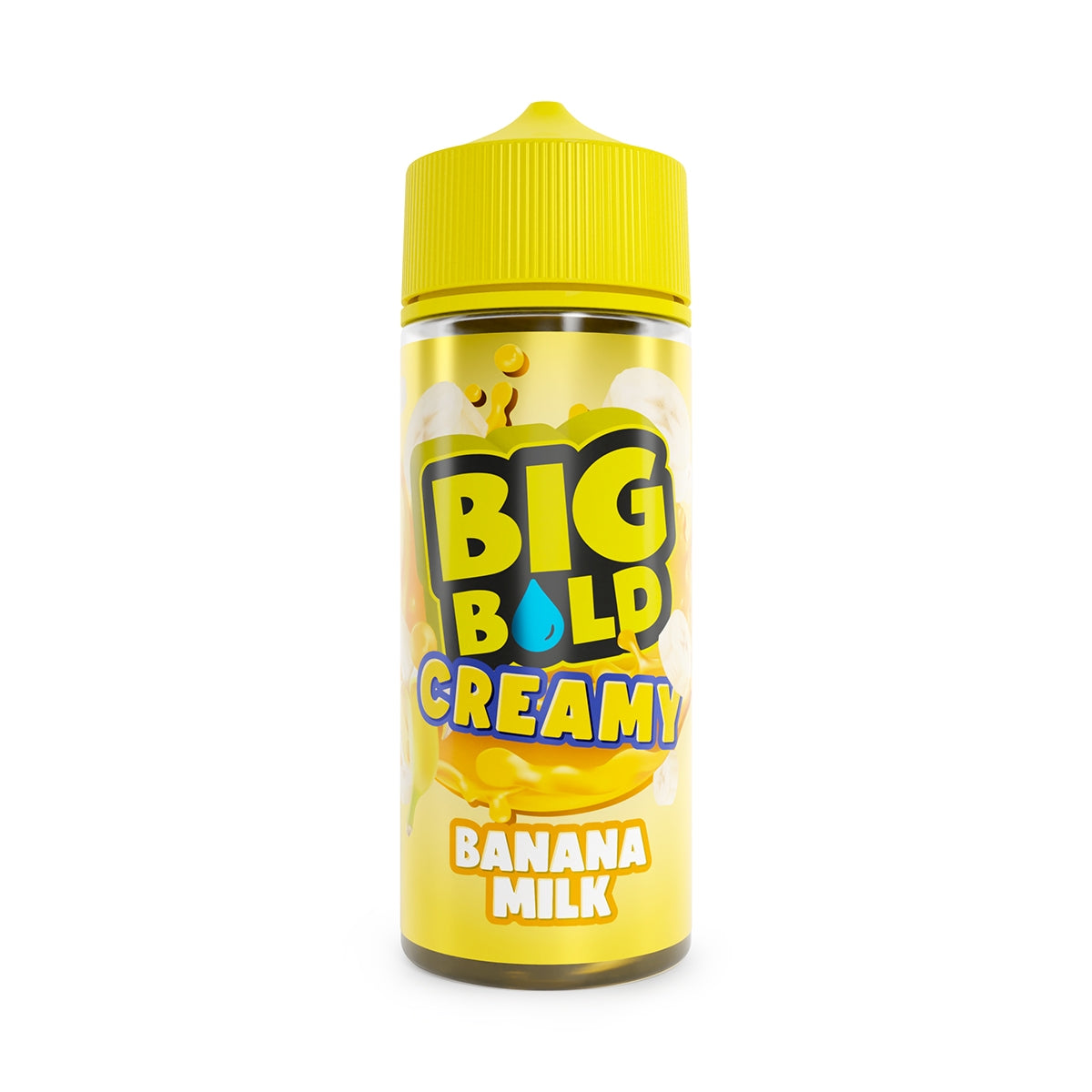 Big Bold Shortfill E-Liquids | 100ml | 0mg / ZERO Nicotine | Creamy Range | BANANA MILK - IFANCYONE WHOLESALE