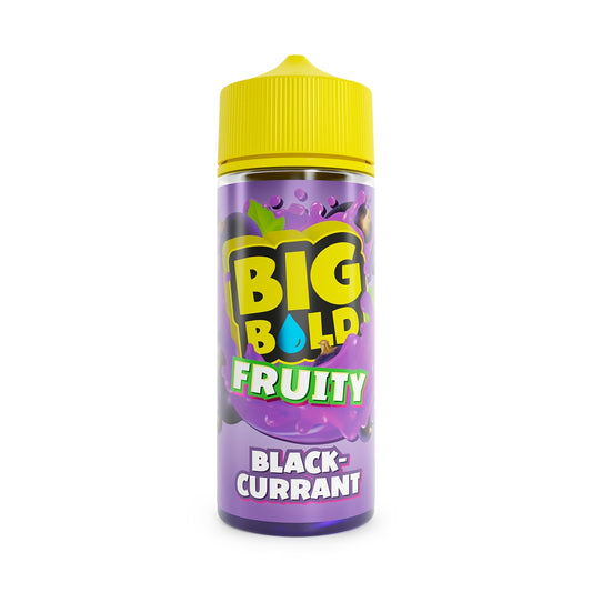 Big Bold Shortfill E-Liquids | 100ml | 0mg / ZERO Nicotine | Fruity Range | BLACKCURRANT - IFANCYONE WHOLESALE