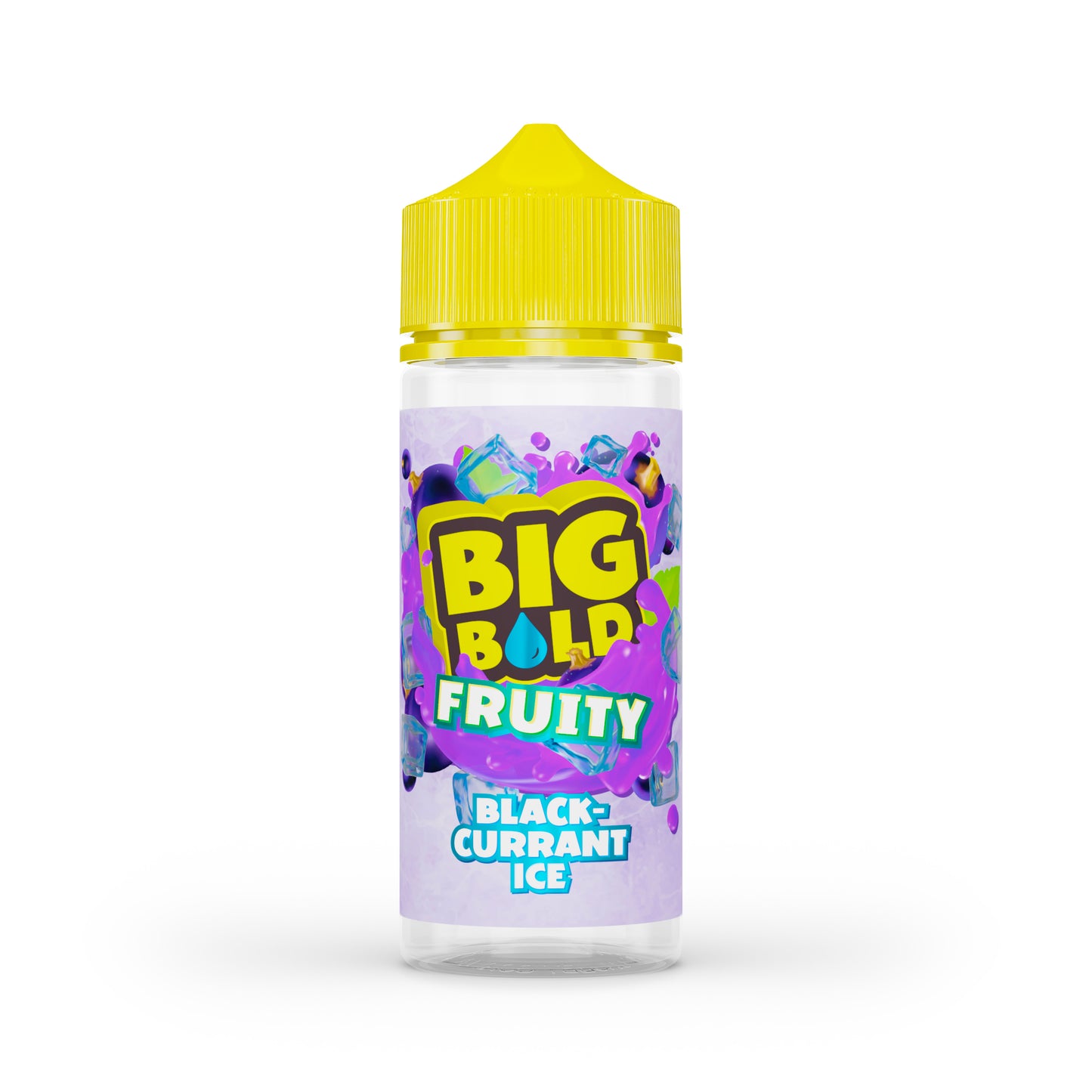 Big Bold Shortfill E-Liquids | 100ml | 0mg / ZERO Nicotine | Fruity Ice Range | BLACKCURRANT ICE