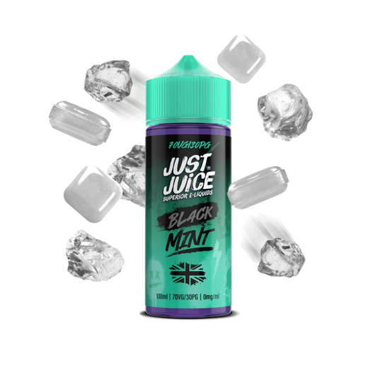 Just Juice | 100ml Shortfill Range | MINT | BLACK MINT | 0mg