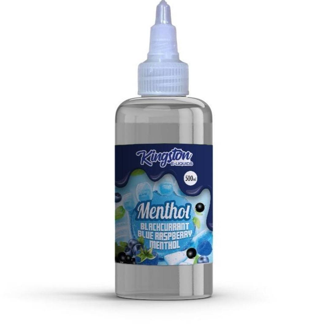 Kingston MegaSaver | Blackcurrant & Blue Raspberry Menthol | 500ml Shortfill | 0mg - IFANCYONE WHOLESALE