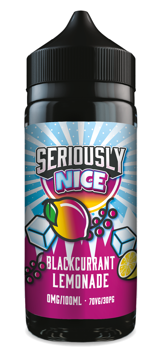 Seriously nICE by Doozy Vape Co | Blackcurrant Lemonade | 100ml Shortfill | 0mg - IFANCYONE WHOLESALE