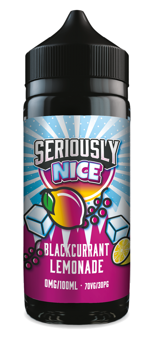 Seriously nICE by Doozy Vape Co | Blackcurrant Lemonade | 100ml Shortfill | 0mg - IFANCYONE WHOLESALE