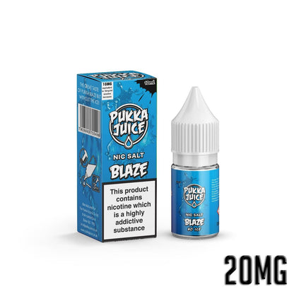 Pukka Juice Nicotine Salts | BLAZE "NO ICE" | 10ml | 10mg / 20mg Nic Salt