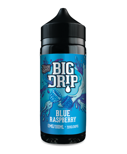 Big Drip by Doozy Vape Co | BLUE RASPBERRY | 100ml Shortfill | 0mg - IFANCYONE WHOLESALE