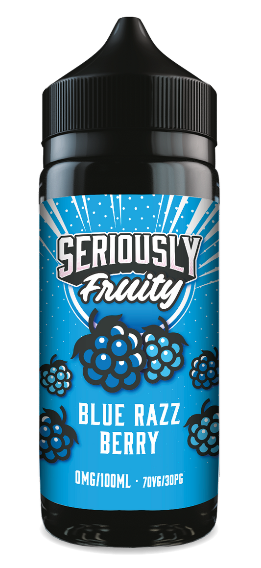 Seriously Fruity by Doozy Vape Co | Blue Razz Berry | 100ml Shortfill | 0mg - IFANCYONE WHOLESALE