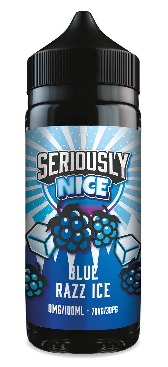 Seriously nICE by Doozy Vape Co | Blue Razz Ice | 100ml Shortfill | 0mg - IFANCYONE WHOLESALE