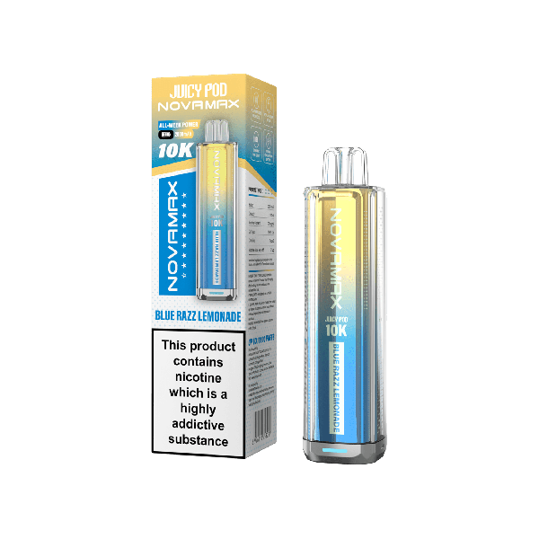 Juicy Pod | Nova Max 10K Pre-Filled Pod Vape Kit | 20mg