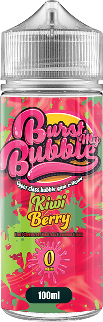 Burst My Bubble | KIWI BERRY | 100ml Shortfill | 0mg