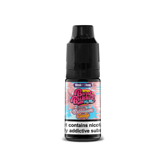 Burst my Bubble 50/50 Range | BUBBLEGUM CANDY | 10ml Single | Various Nicotine Strengths - IFANCYONE WHOLESALE