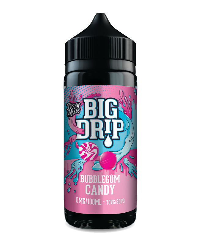 Big Drip by Doozy Vape Co | BUBBLEGUM CANDY | 100ml Shortfill | 0mg - IFANCYONE WHOLESALE