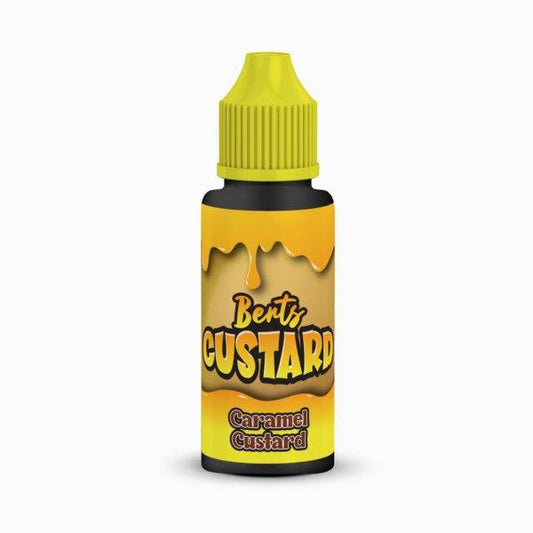 Kingston Bert's Custard | Caramel | 100ml Shortfill | 0mg - IFANCYONE WHOLESALE