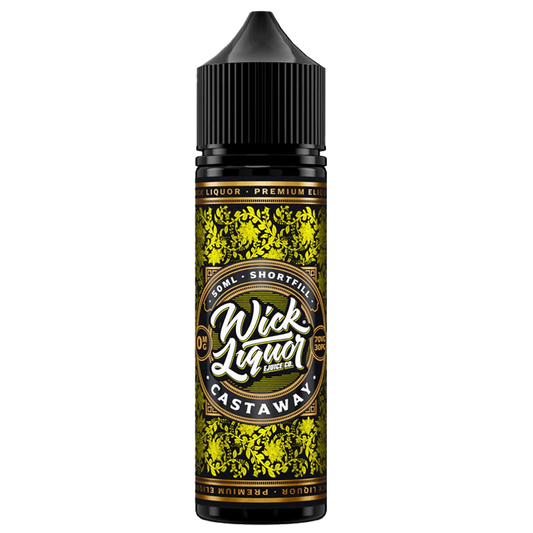 Wick Liquor - CASTAWAY - 50ml Shortfill - IFANCYONE WHOLESALE