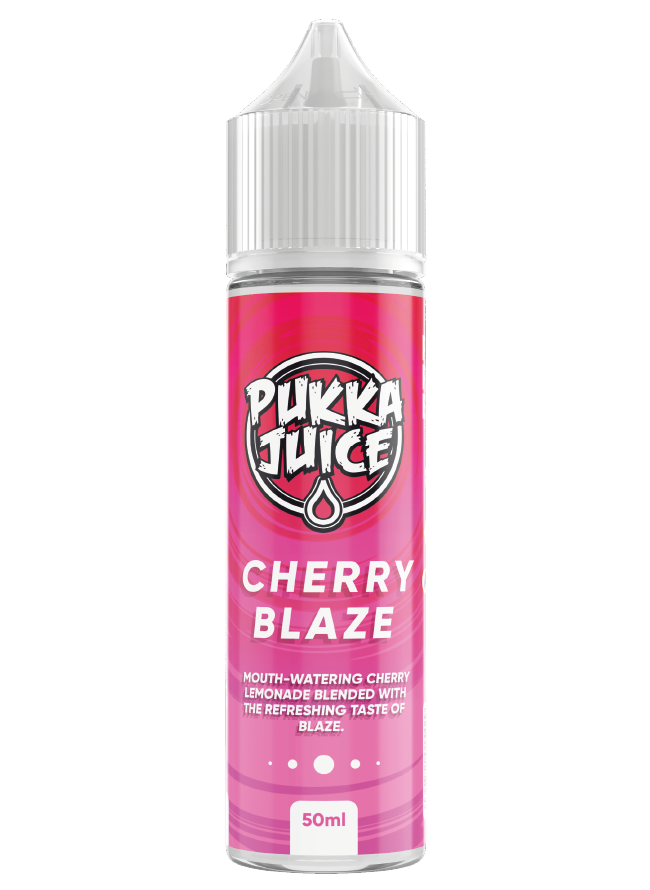 Pukka Juice | Cherry Blaze | 50ml Shortfill | 0mg - IFANCYONE WHOLESALE