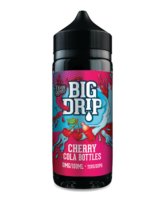 Big Drip by Doozy Vape Co | CHERRY COLA BOTTLES | 100ml Shortfill | 0mg - IFANCYONE WHOLESALE