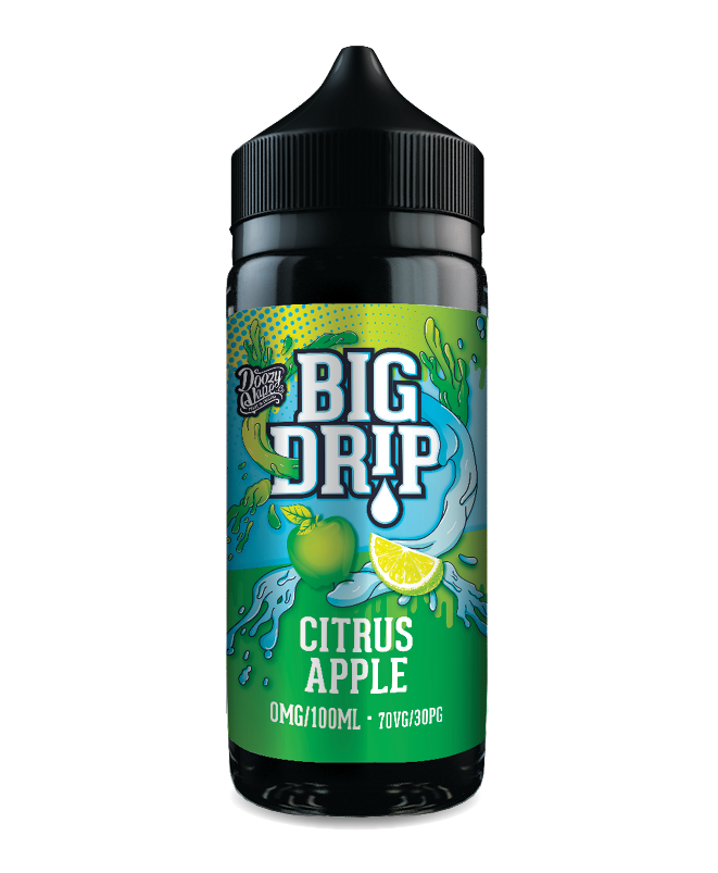 Big Drip by Doozy Vape Co | CITRUS APPLE | 100ml Shortfill | 0mg - IFANCYONE WHOLESALE