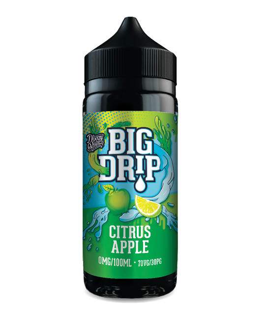 Big Drip by Doozy Vape Co | CITRUS APPLE | 100ml Shortfill | 0mg - IFANCYONE WHOLESALE