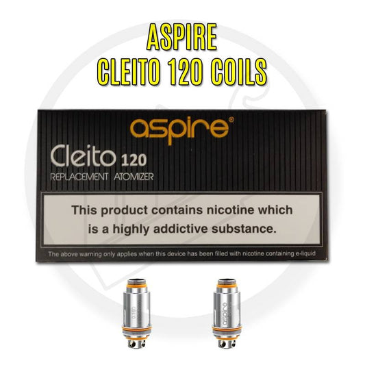 Aspire | Cleito 120 Coils | 0.16 Ohms | Pack of 5