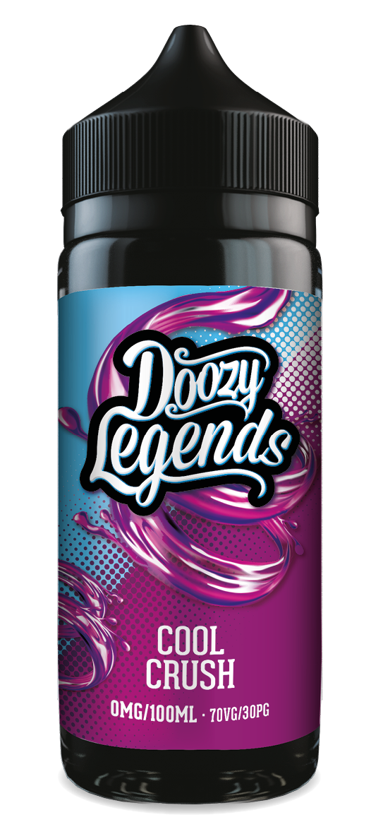 Doozy Vape Co Legends | Cool Crush | 100ml Shortfill | 0mg - IFANCYONE WHOLESALE