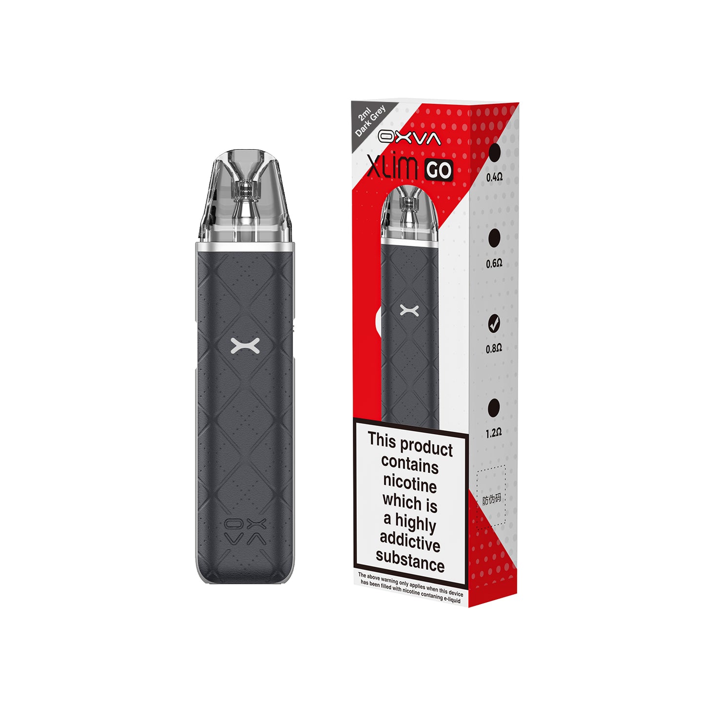 OXVA | XLIM GO Pod Vape Kit | 30W | 1000mAh | XLIM Pod Compatible