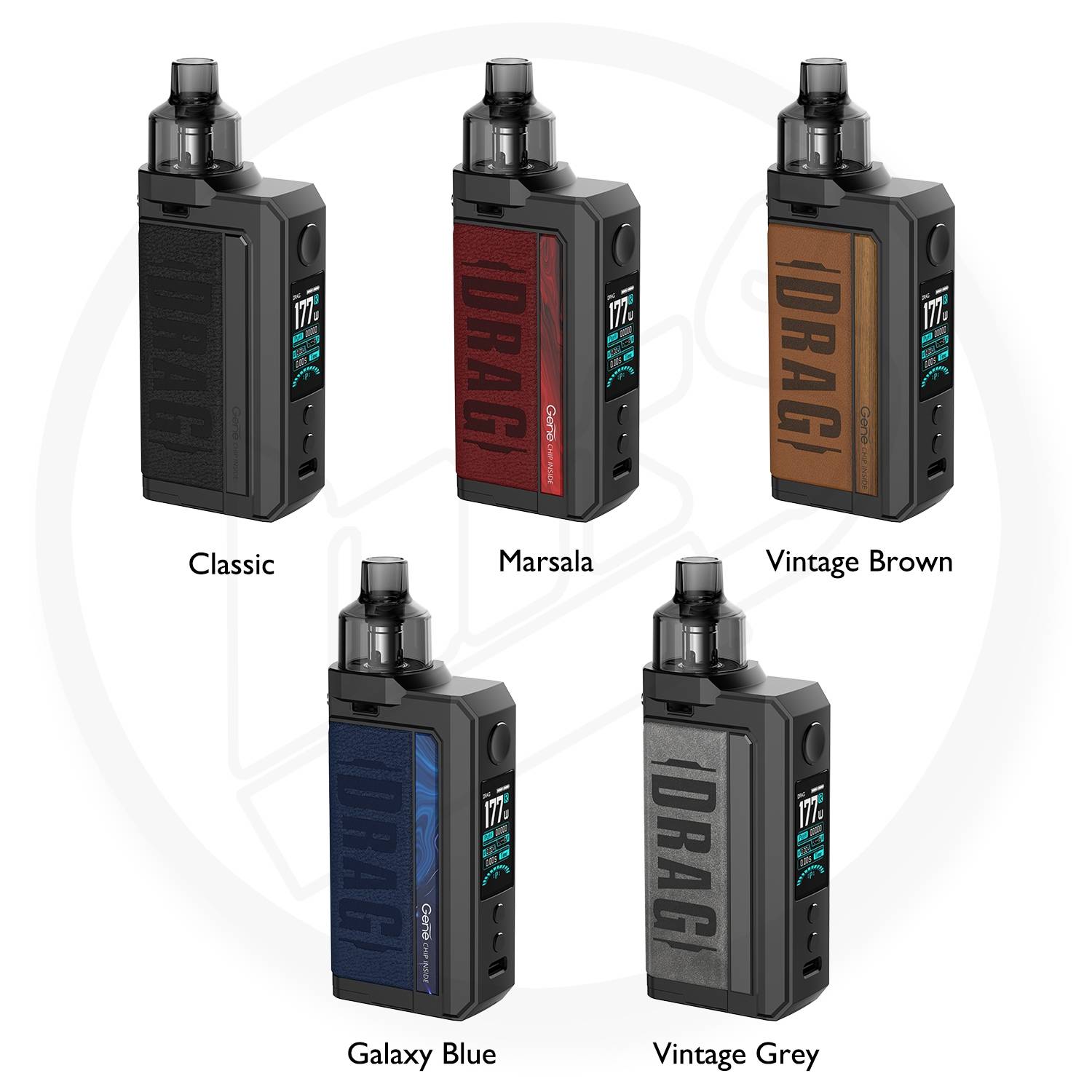 Voopoo | Drag Max 177W Pod Kit | Dual 18650 | 2ml PnP Pod - IFANCYONE WHOLESALE