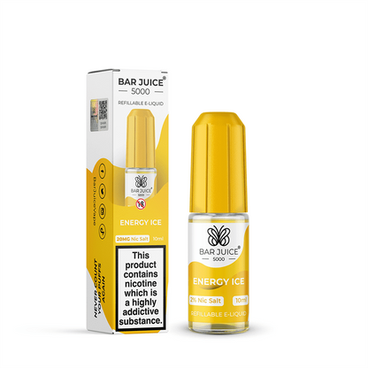 Bar Juice 5000 | 10ml Nicotine Salts Disposable Flavour E-Liquids | 10ml Bottles | 10mg / 20mg Nic Salt