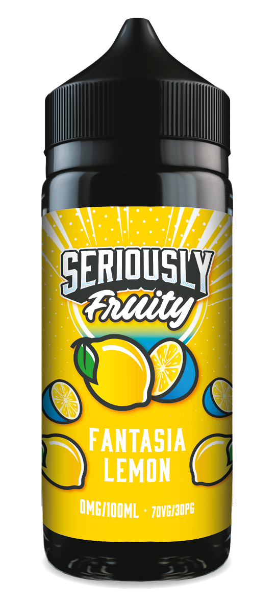 Seriously Fruity by Doozy Vape Co | Fantasia Lemon | 100ml Shortfill | 0mg - IFANCYONE WHOLESALE