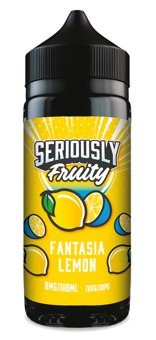 Seriously Fruity by Doozy Vape Co | Fantasia Lemon | 100ml Shortfill | 0mg - IFANCYONE WHOLESALE