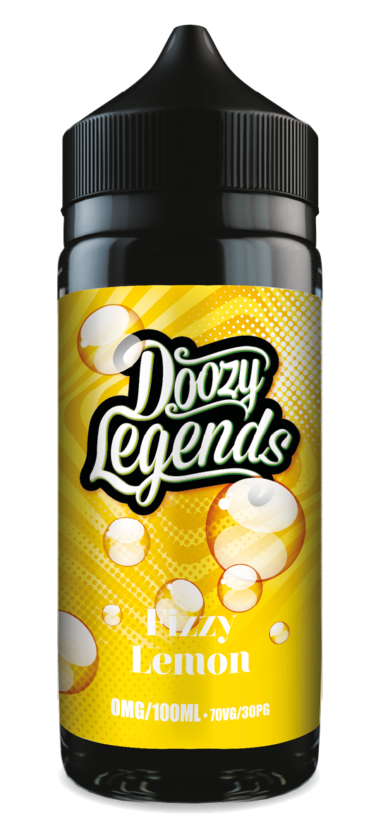 Doozy Vape Co Legends | Fizzy Lemon | 100ml Shortfill | 0mg - IFANCYONE WHOLESALE