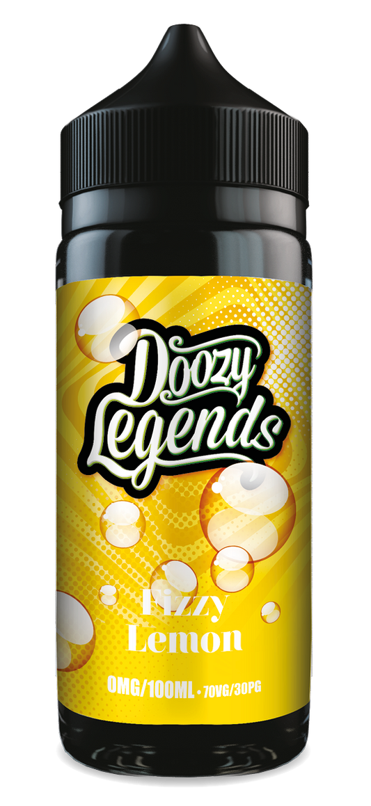 Doozy Vape Co Legends | Fizzy Lemon | 100ml Shortfill | 0mg - IFANCYONE WHOLESALE