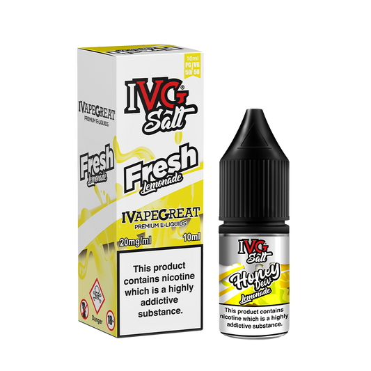 I VG Salts | FRESH LEMONADE | 10ml Single | 10mg / 20mg Nicotine Salts - IFANCYONE WHOLESALE
