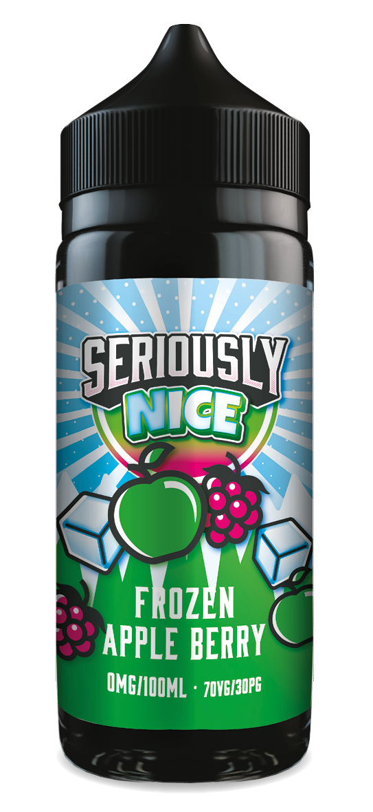 Seriously nICE by Doozy Vape Co | Frozen Apple Berry | 100ml Shortfill | 0mg - IFANCYONE WHOLESALE