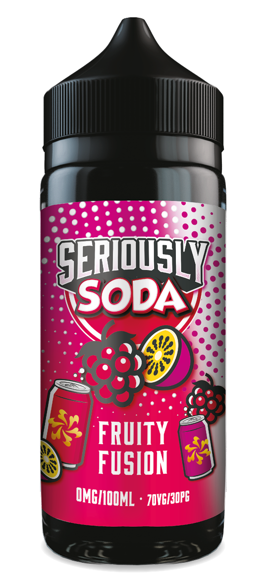 Seriously Soda by Doozy Vape Co | Fruity Fusion | 100ml Shortfill | 0mg - IFANCYONE WHOLESALE