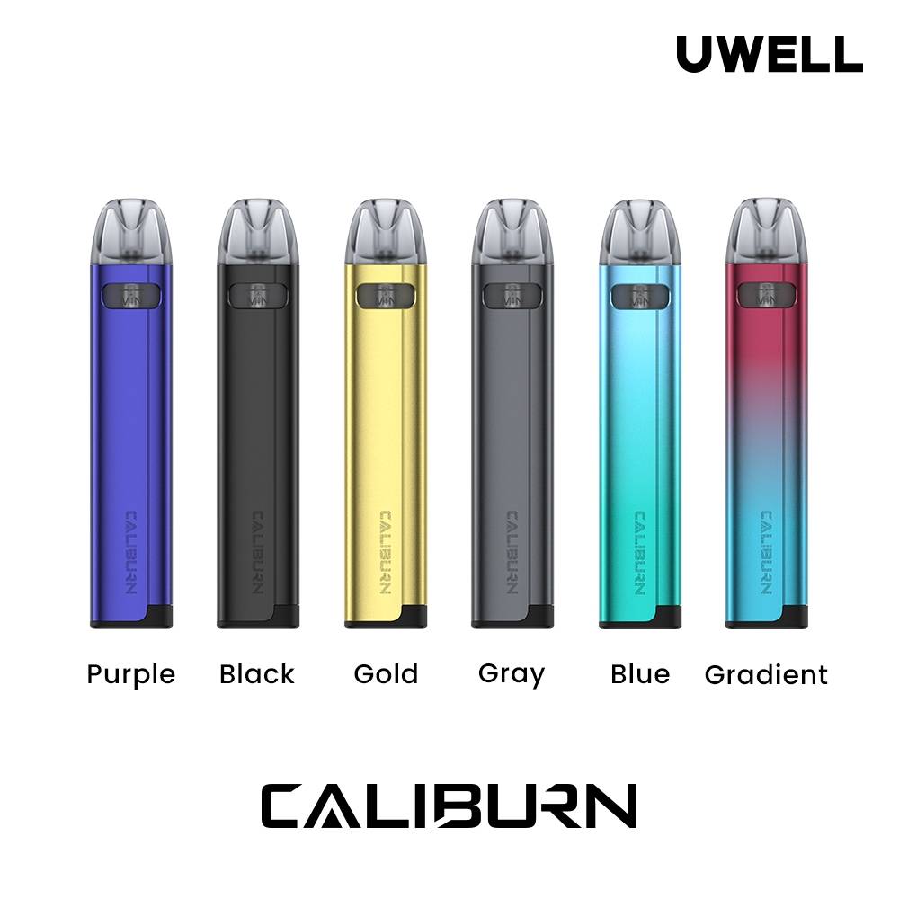 UWELL | Caliburn A2S Pod Kit | 520mAh | Caliburn A2 Pod - IFANCYONE WHOLESALE