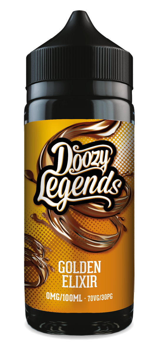 Doozy Vape Co Legends | Golden Elixir | 100ml Shortfill | 0mg - IFANCYONE WHOLESALE