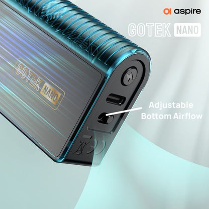 Aspire | Gotek Nano Pod Vape Kit | 1000mAh | Various Colours | Gotek Pod Compatible