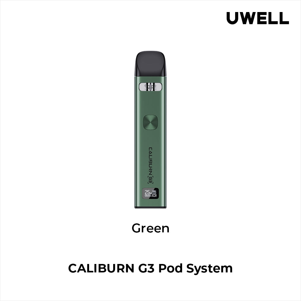 UWELL | Caliburn G3 Pod Kit | 900mAh | 25W | 2ml Caliburn G3 Pod Cartridge