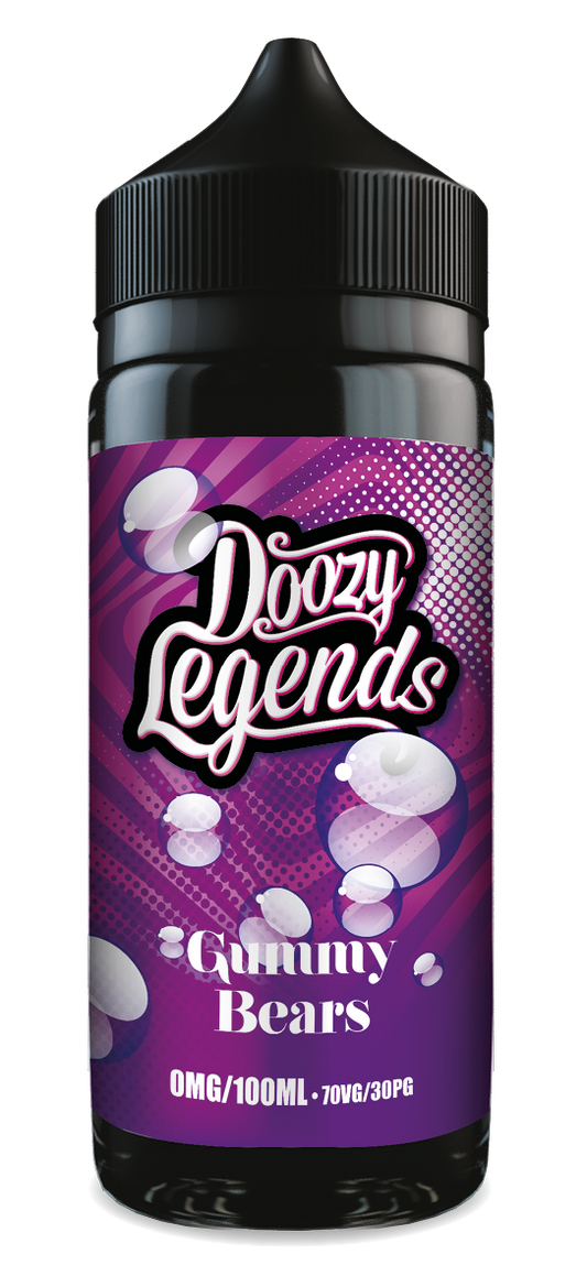 Doozy Vape Co Legends | Gummy Bears | 100ml Shortfill | 0mg - IFANCYONE WHOLESALE