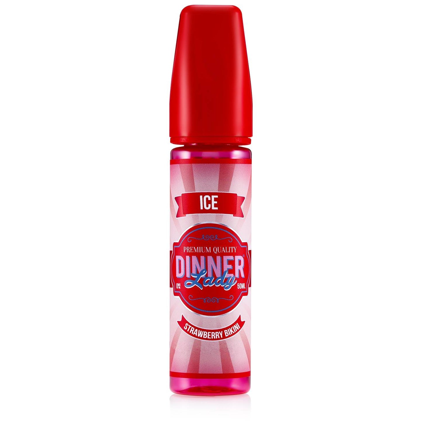 Dinner Lady Ice | Strawberry Bikini | 50ml Shortfill | 0mg - IFANCYONE WHOLESALE
