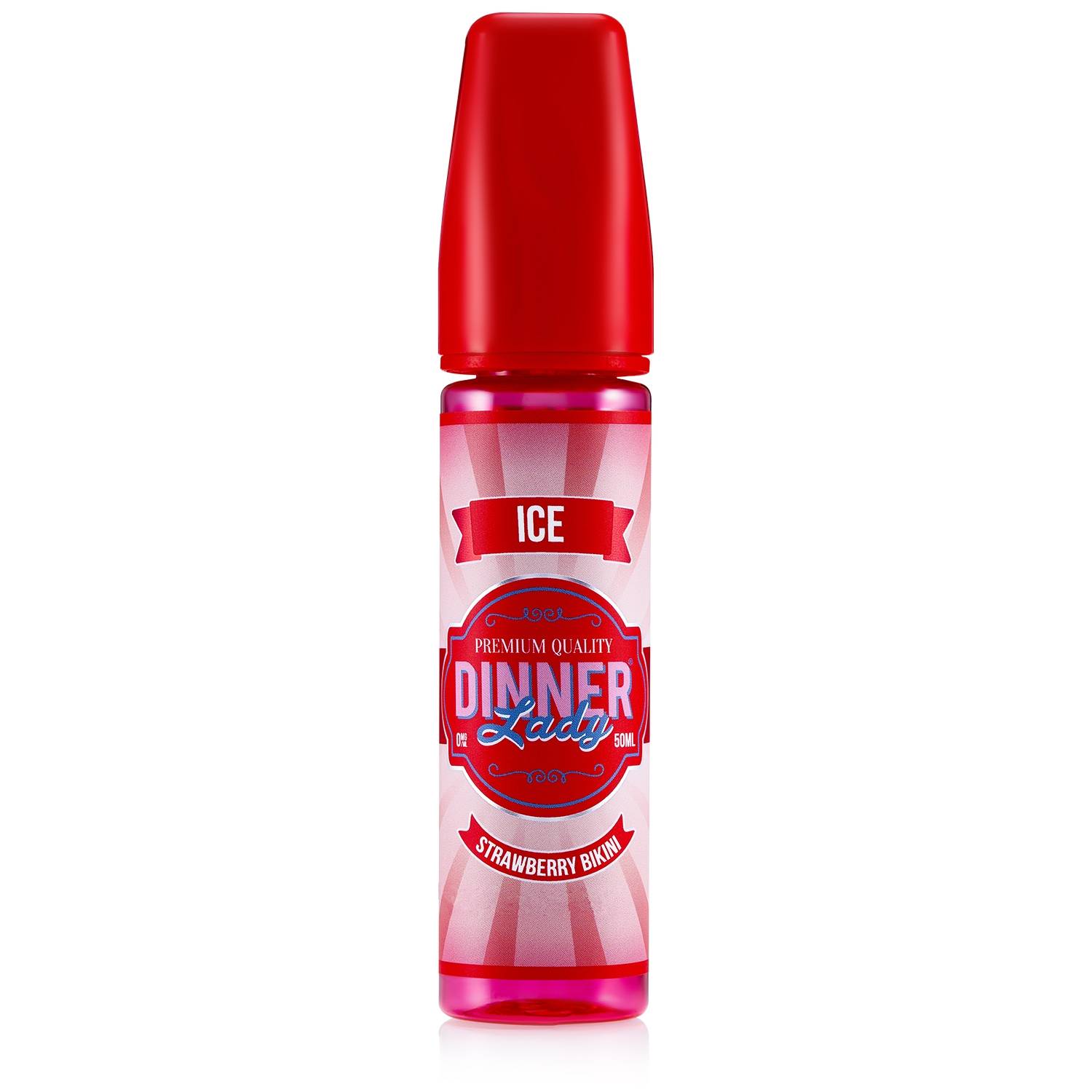 Dinner Lady Ice | Strawberry Bikini | 50ml Shortfill | 0mg - IFANCYONE WHOLESALE
