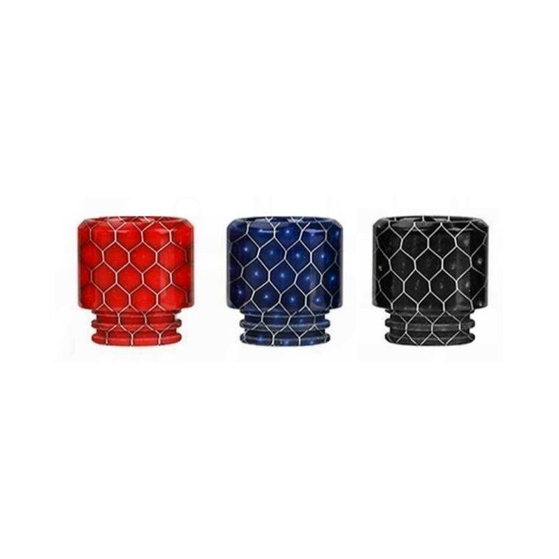 Innokin | iSub B Delrin Drip Tips | Honeycomb Effect | 510 Size - IFANCYONE WHOLESALE