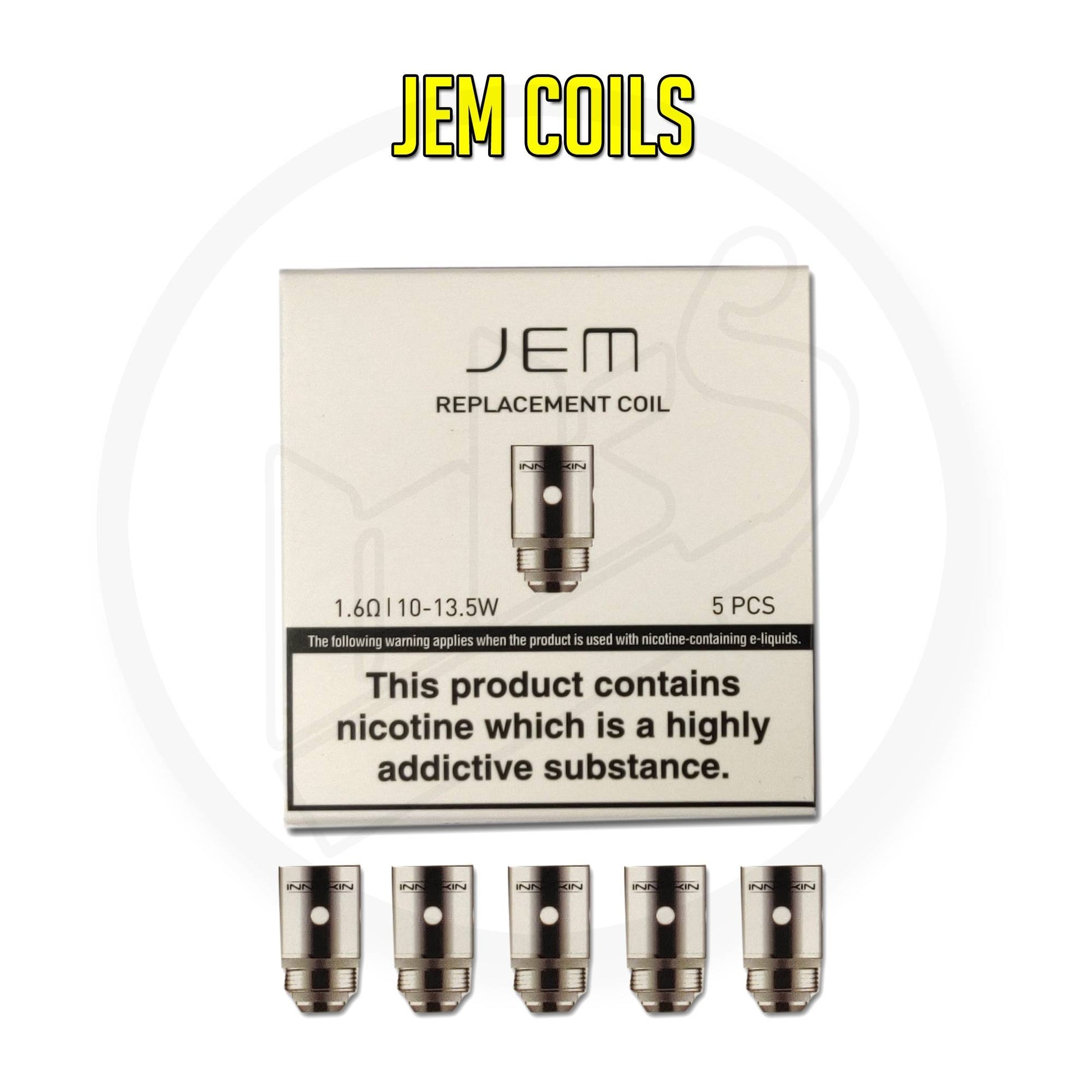 Innokin | JEM Coils | 1.6 Ohms | Pack of 5 - IFANCYONE WHOLESALE