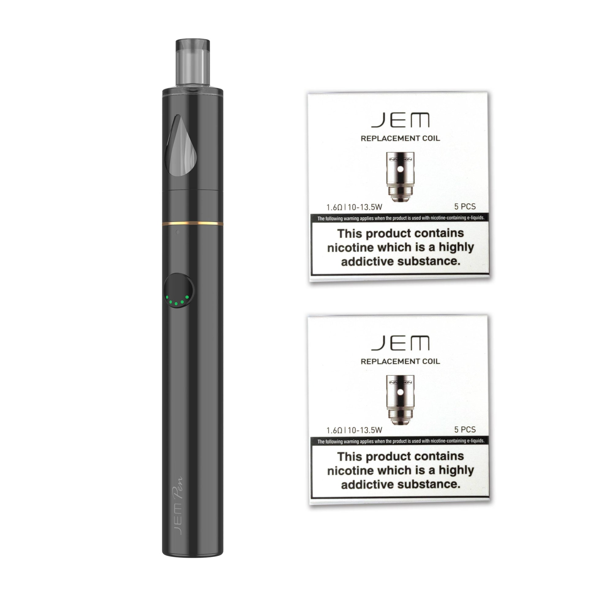 Innokin | JEM Pen "Plus Pack" All-In-One Kit | 1000mAh | 2ml Integrated Tank - IFANCYONE WHOLESALE