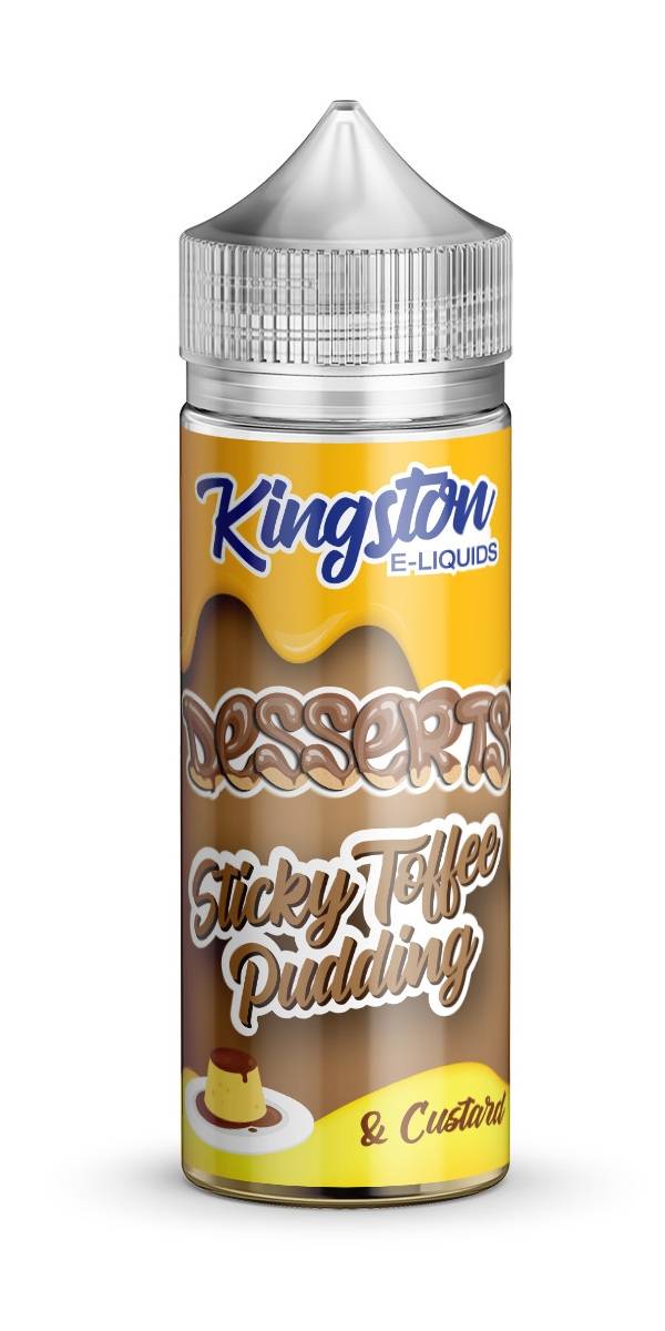 Kingston Desserts | Sticky Toffee Pudding | 100ml Shortfill | 0mg - IFANCYONE WHOLESALE