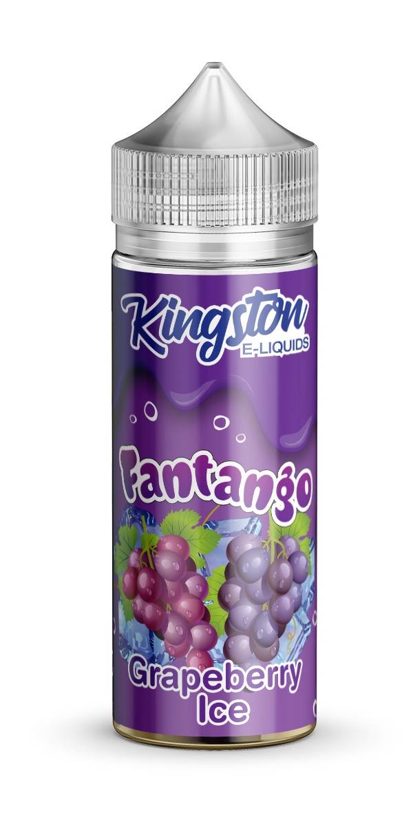 Kingston Fantango Fruits Ice | Grapeberry Ice | 100ml Shortfill | 0mg - IFANCYONE WHOLESALE