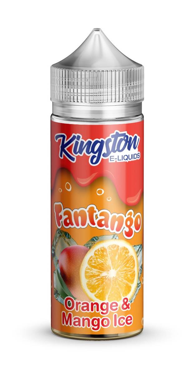 Kingston Fantango Fruits Ice | Orange & Mango Ice | 100ml Shortfill | 0mg - IFANCYONE WHOLESALE