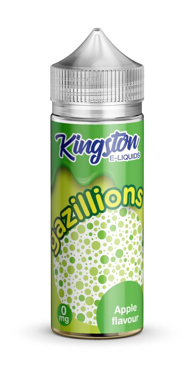 Kingston Gazillions | Apple | 100ml Shortfill | 0mg - IFANCYONE WHOLESALE