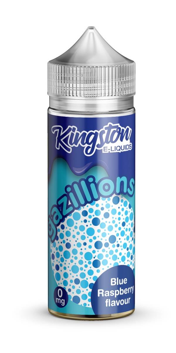 Kingston Gazillions | Blue Raspberry | 100ml Shortfill | 0mg - IFANCYONE WHOLESALE